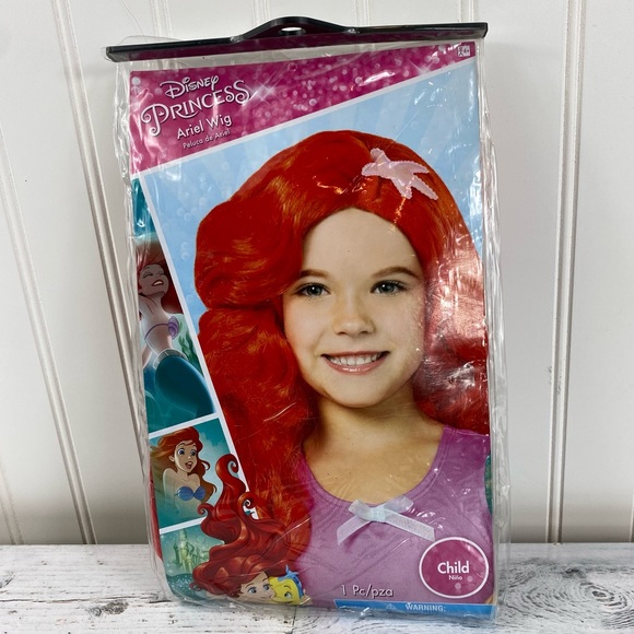 Disney Costumes Disney Princess Childs Ariel Little Mermaid Red Wig